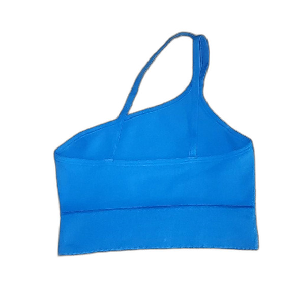 No Boundaries Juniors Ribbed One Shoulder Brami Size Small - Picture 5 of 7